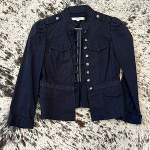 Navy military style jacket